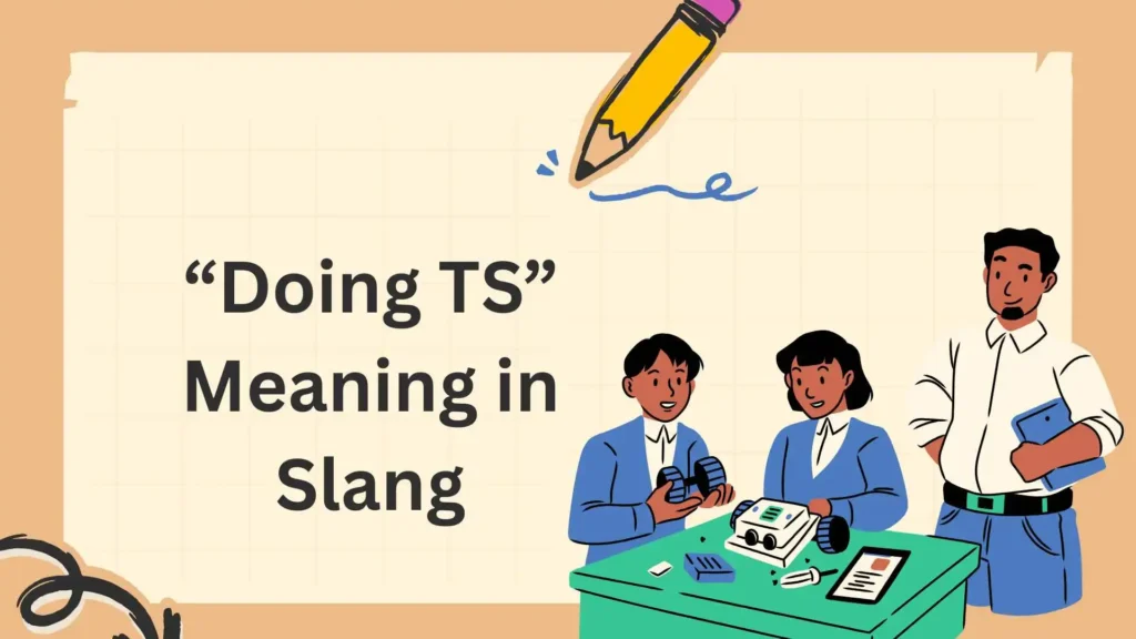 “Doing TS” Meaning in Slang