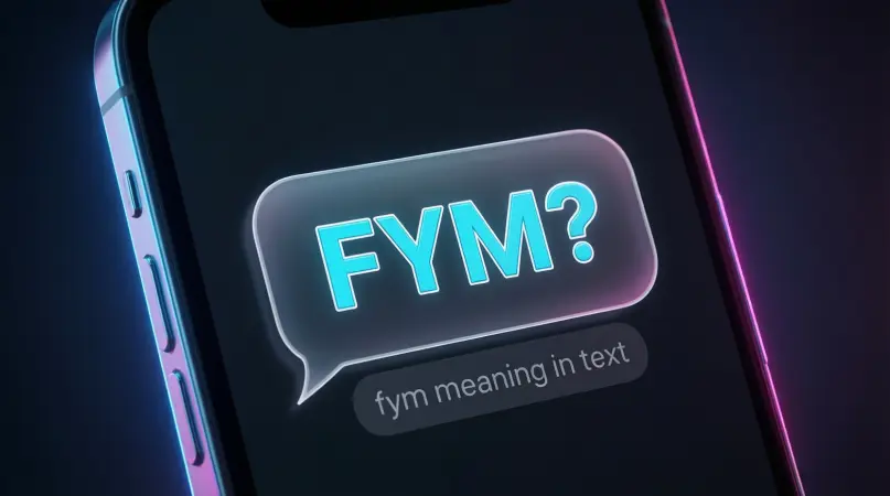 fym meaning in text