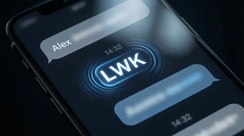 lwk meaning in text