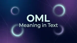 oml meaning in text