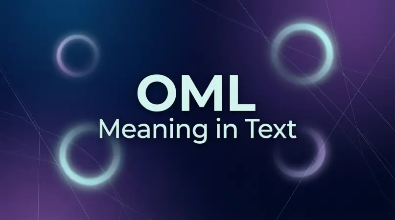 oml meaning in text