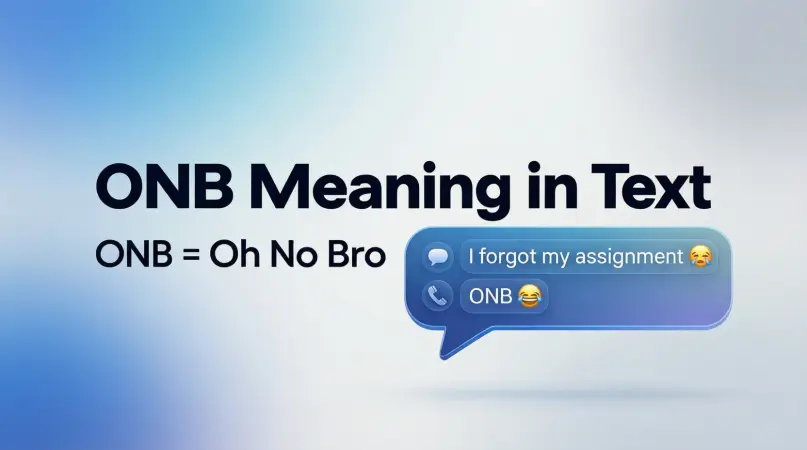 onb meaning in text