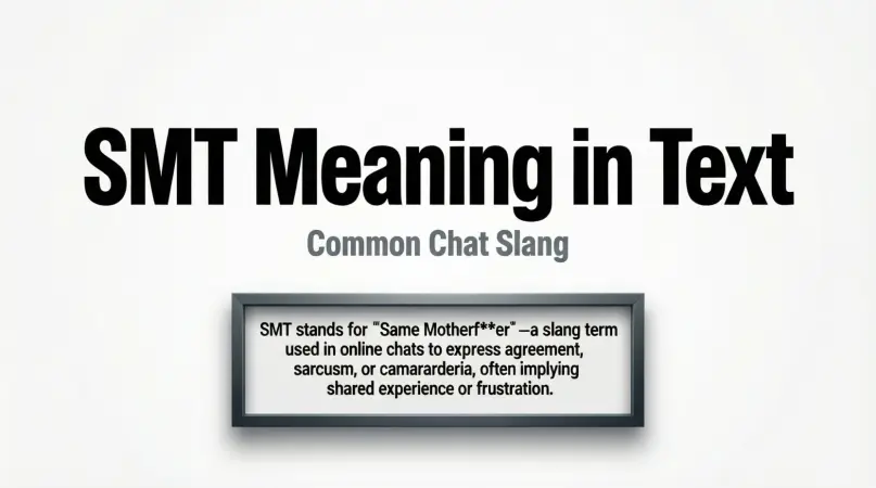 smt meaning in text
