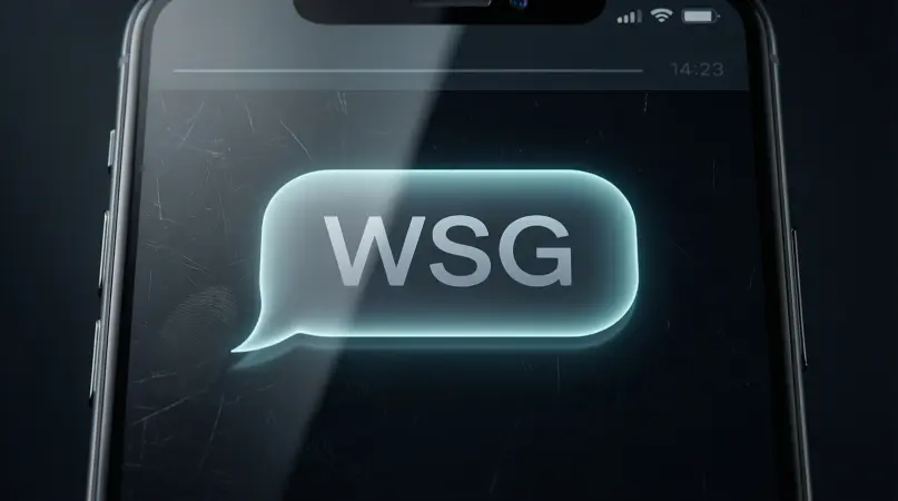 wsg meaning in text
