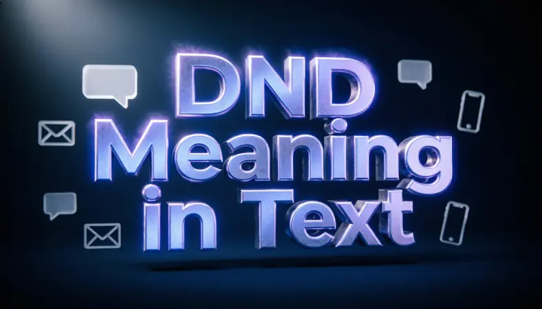 dnd meaning in text