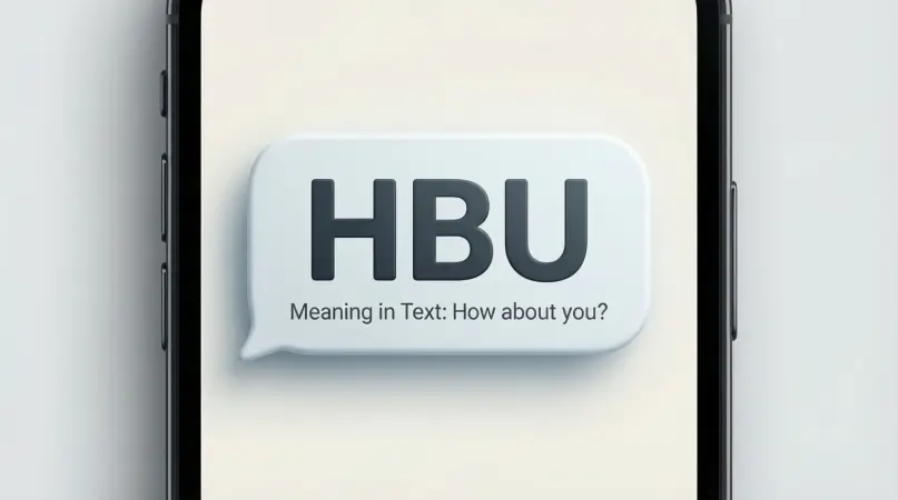 hbu meaning in text