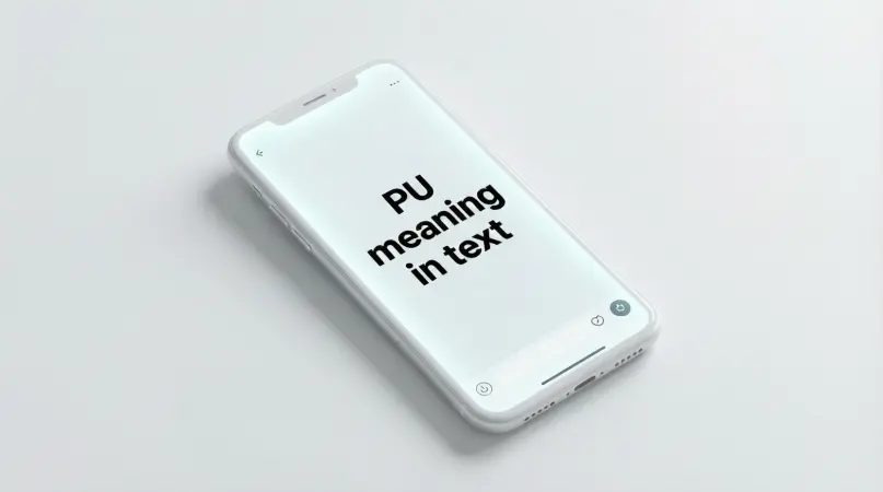 pu meaning in text