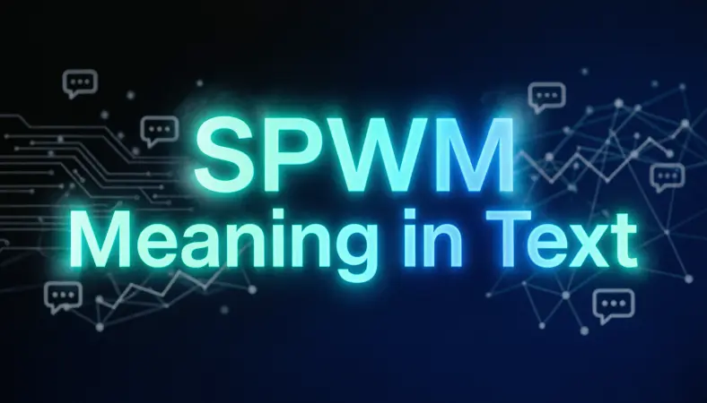 spwm meaning in text