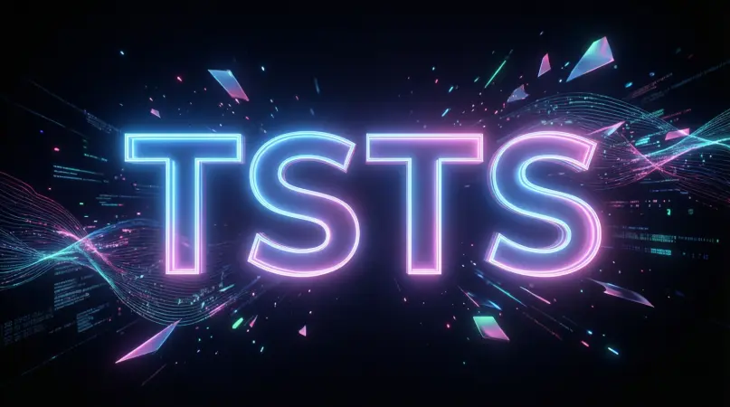 tsts meaning in text