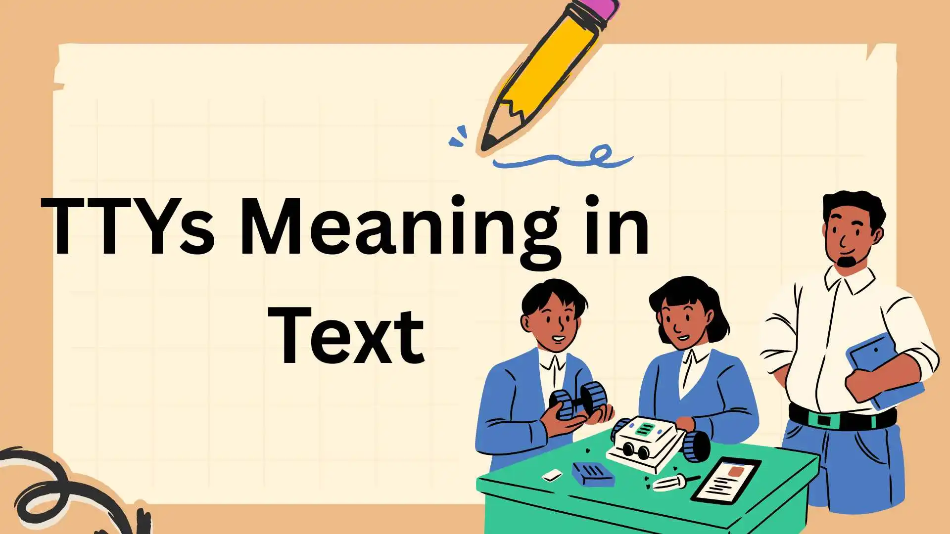 TTYs Meaning in Text