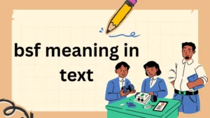 bsf meaning in text