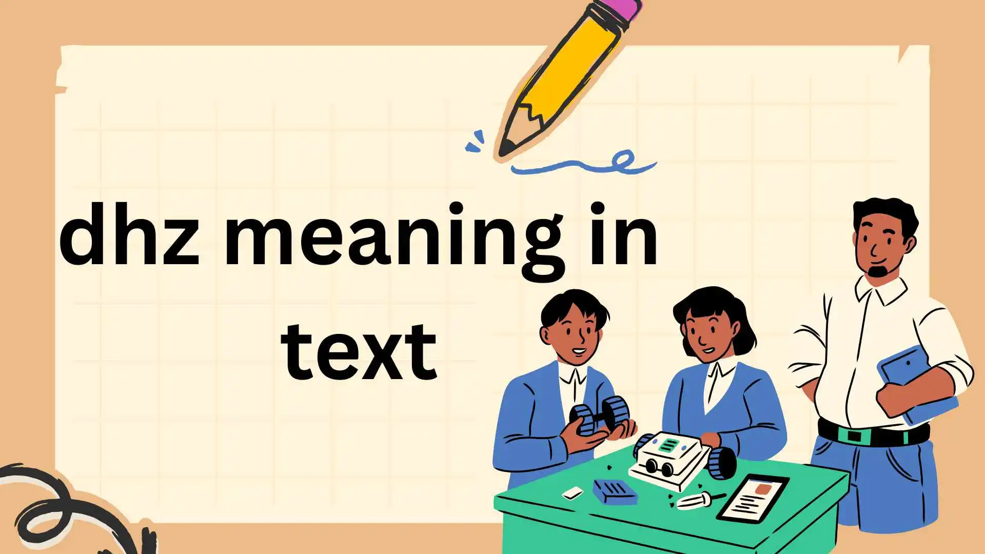 dhz meaning in text