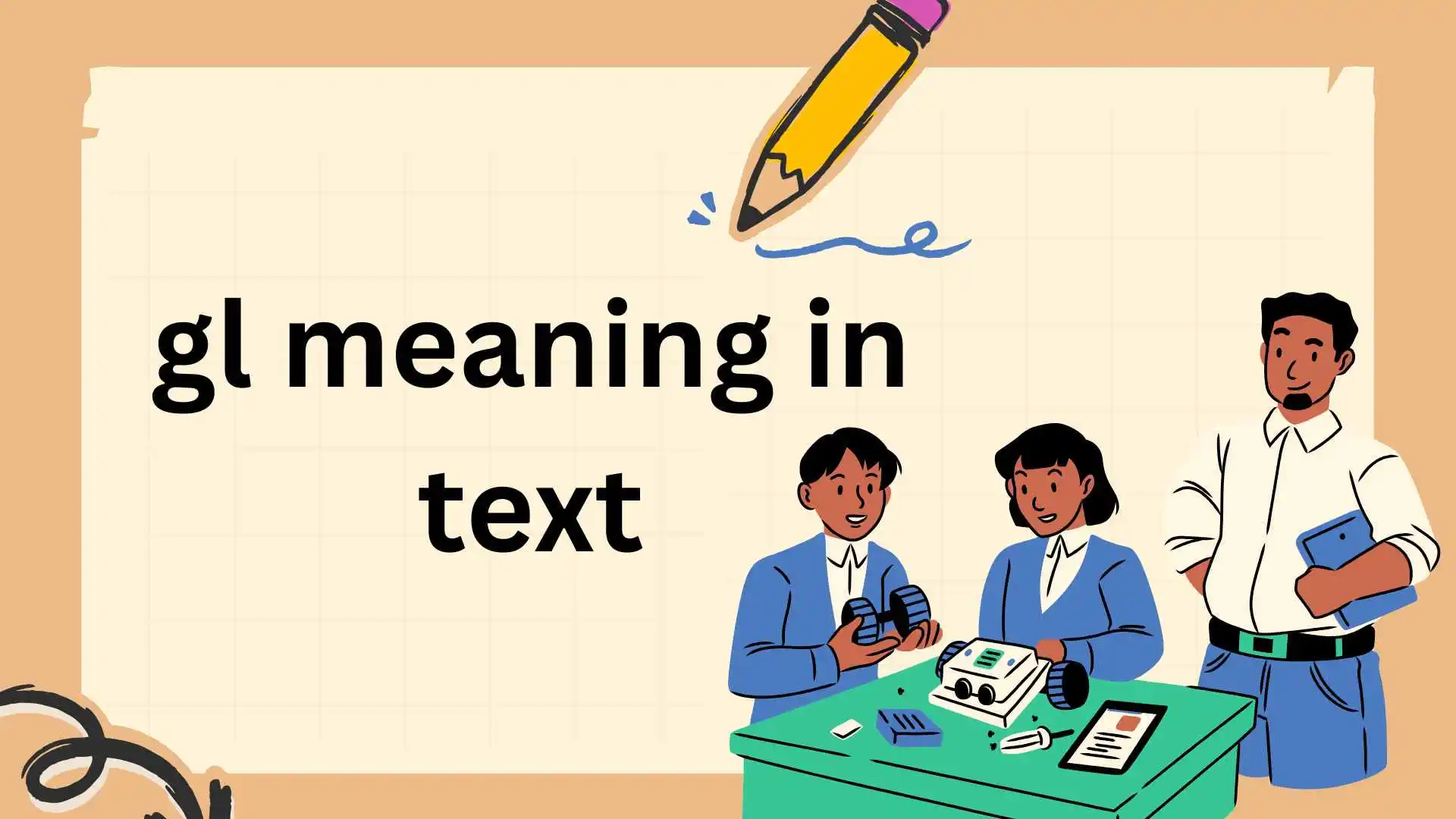 gl meaning in text