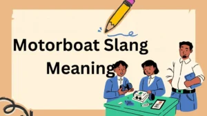 Motorboat Slang Meaning