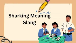 Sharking Meaning Slang