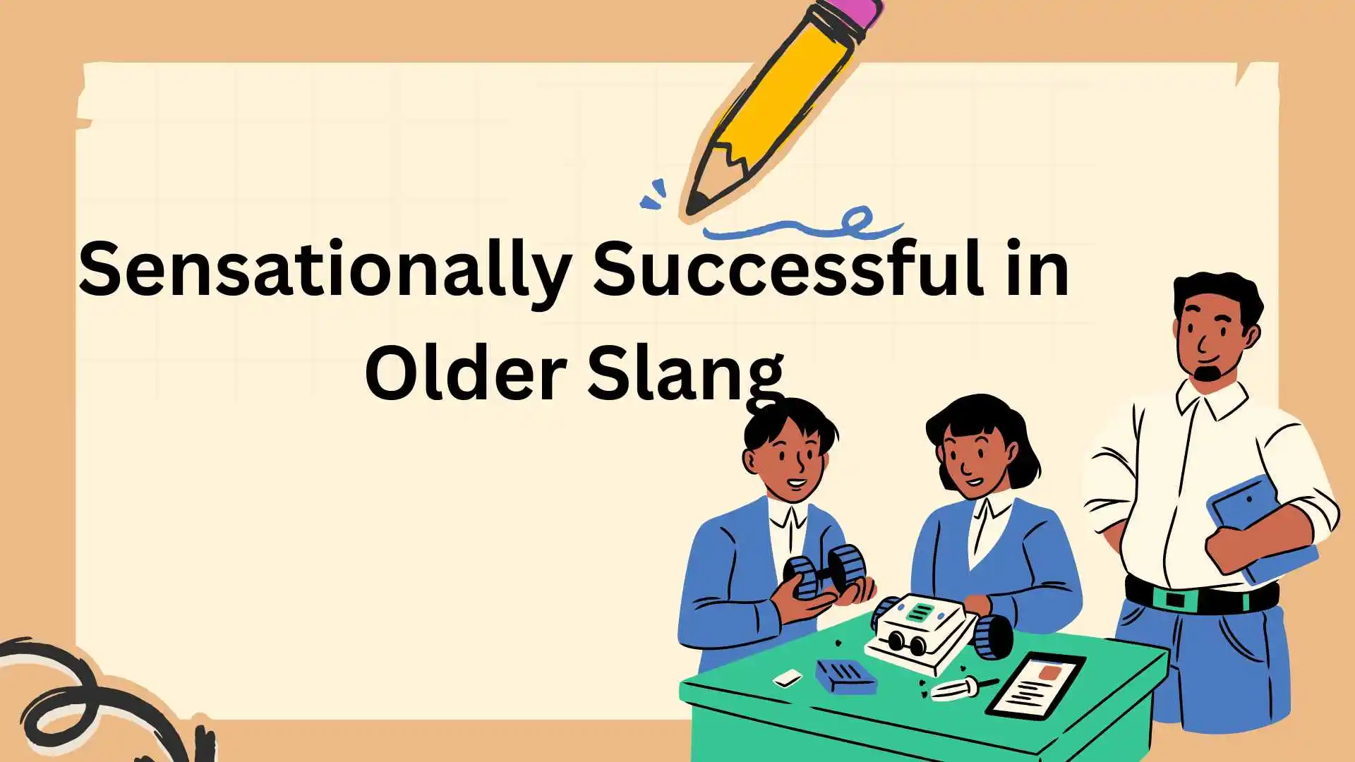 Sensationally Successful in Older Slang